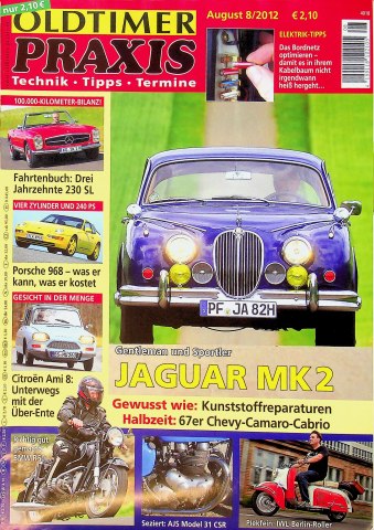 Deckblatt Oldtimer Praxis (08/2012)